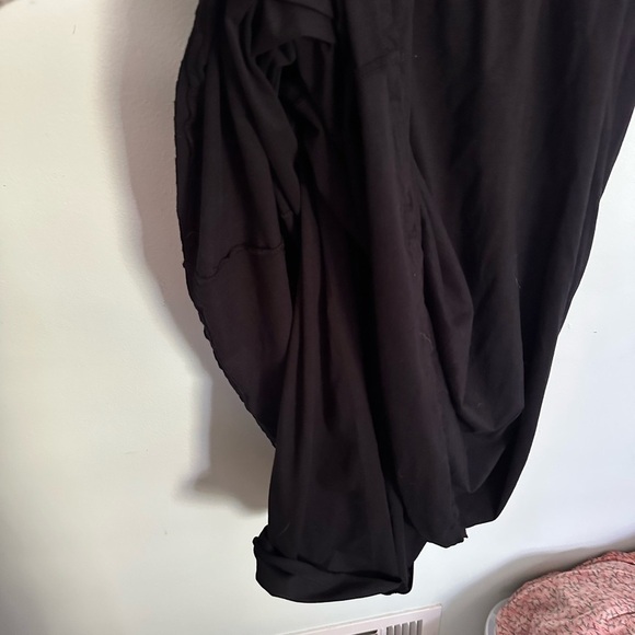 Casual Jersey black sleeveless dress - Picture 3 of 8